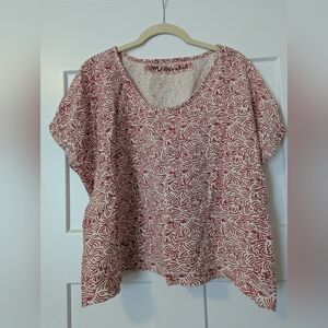Happy French Gang Zelia Top, Madder Vibe, L
